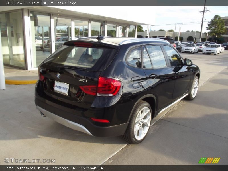 Jet Black / Beige 2013 BMW X1 sDrive 28i