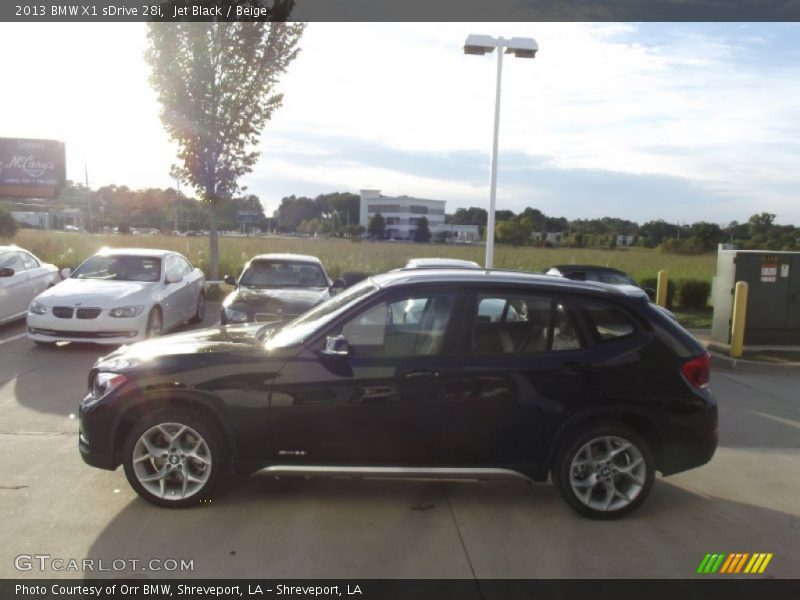 Jet Black / Beige 2013 BMW X1 sDrive 28i