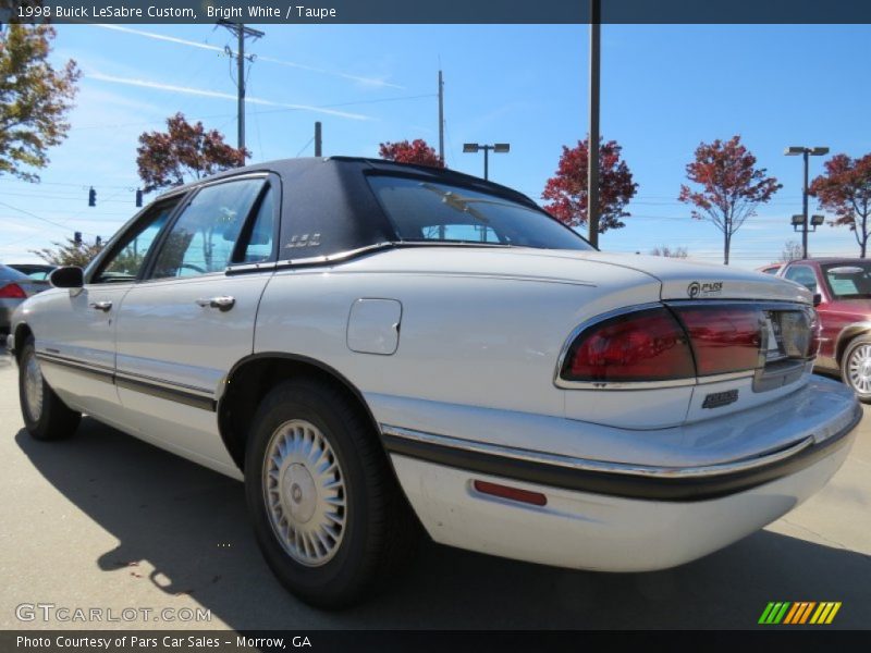 Bright White / Taupe 1998 Buick LeSabre Custom