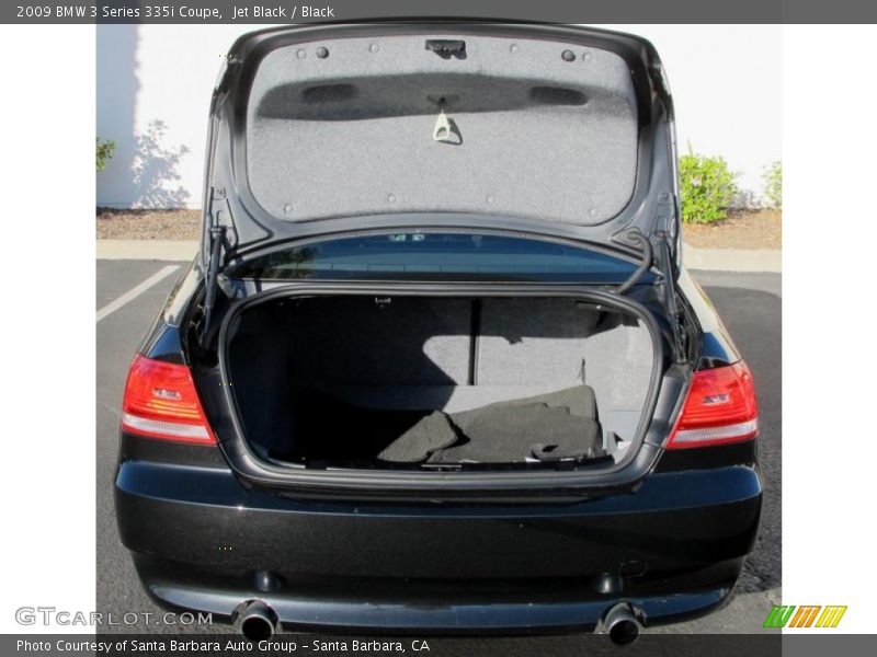 Jet Black / Black 2009 BMW 3 Series 335i Coupe