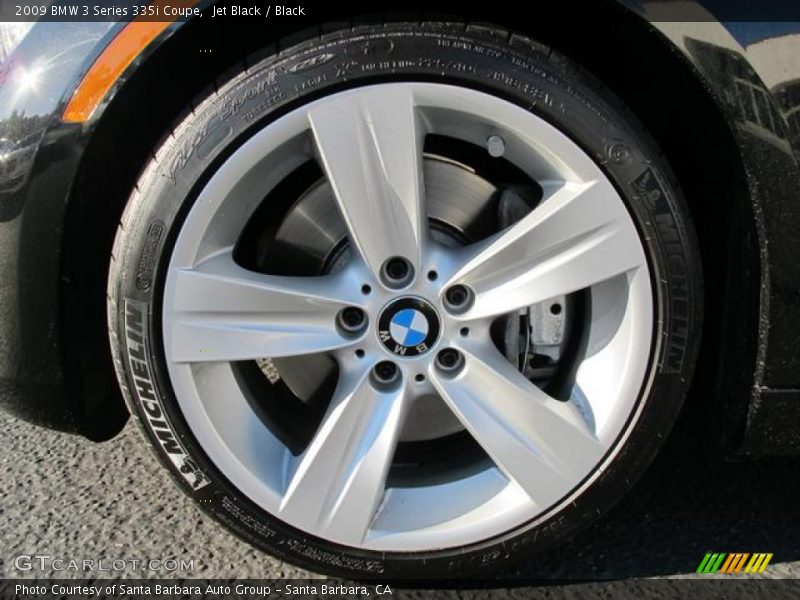 Jet Black / Black 2009 BMW 3 Series 335i Coupe