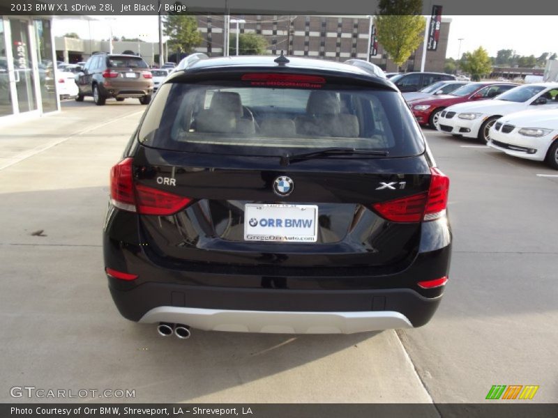 Jet Black / Beige 2013 BMW X1 sDrive 28i
