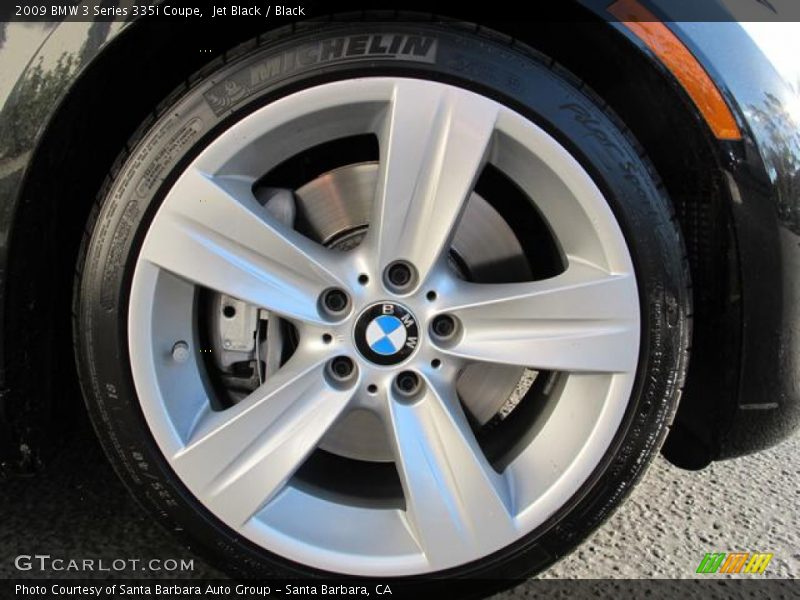 Jet Black / Black 2009 BMW 3 Series 335i Coupe