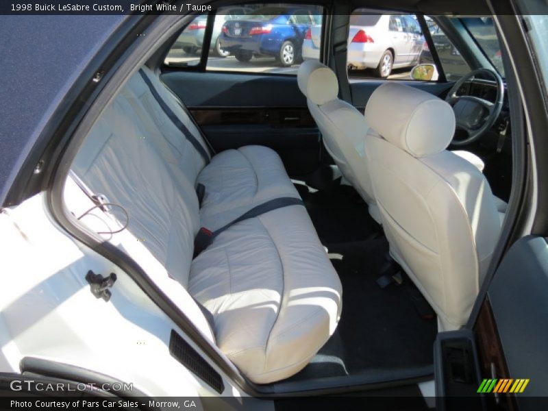 Bright White / Taupe 1998 Buick LeSabre Custom