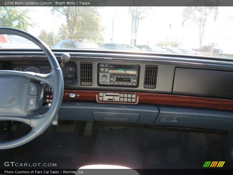 Bright White / Taupe 1998 Buick LeSabre Custom