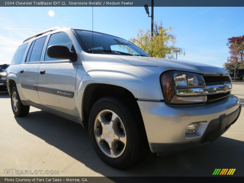 Silverstone Metallic / Medium Pewter 2004 Chevrolet TrailBlazer EXT LS