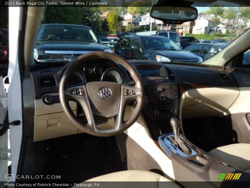 Summit White / Cashmere 2011 Buick Regal CXL Turbo