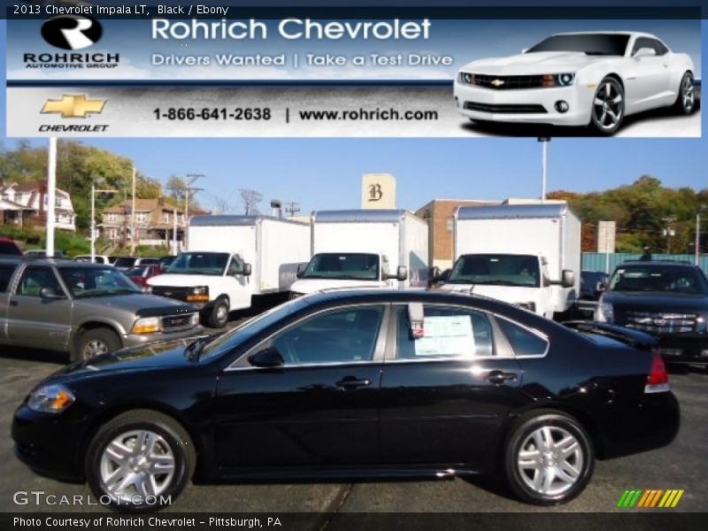 Black / Ebony 2013 Chevrolet Impala LT