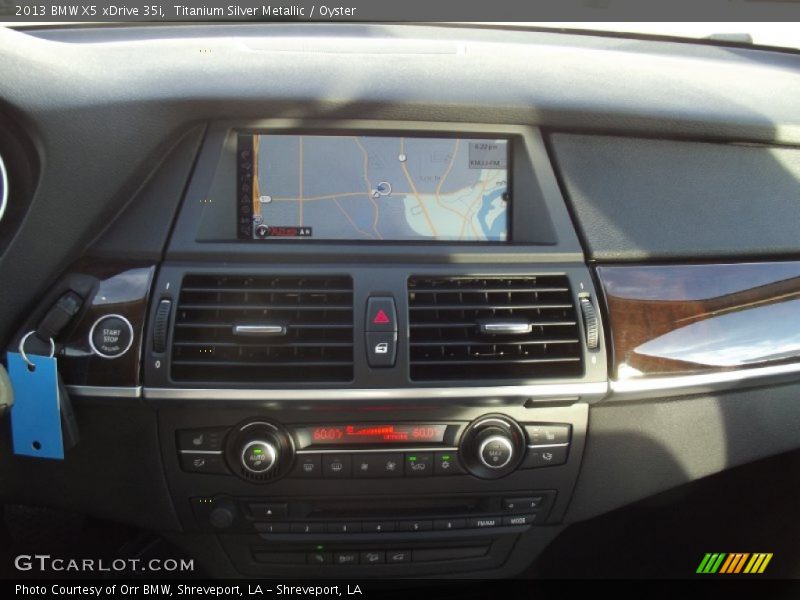 Titanium Silver Metallic / Oyster 2013 BMW X5 xDrive 35i