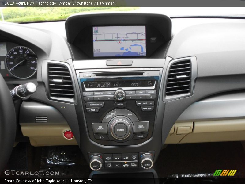 Amber Brownstone / Parchment 2013 Acura RDX Technology