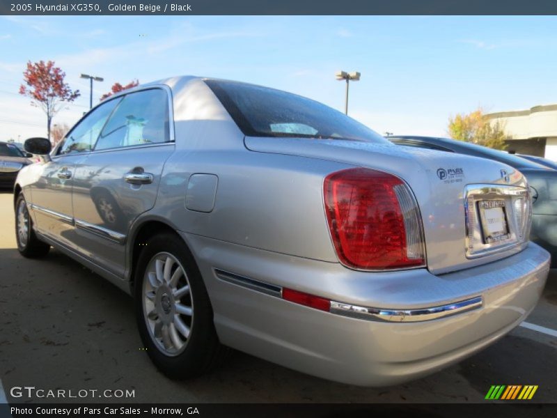 Golden Beige / Black 2005 Hyundai XG350