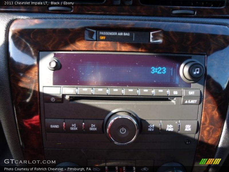 Audio System of 2013 Impala LT