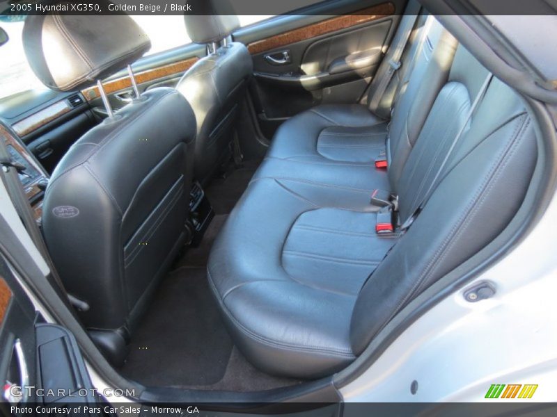 Golden Beige / Black 2005 Hyundai XG350