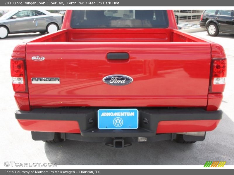 Torch Red / Medium Dark Flint 2010 Ford Ranger Sport SuperCab