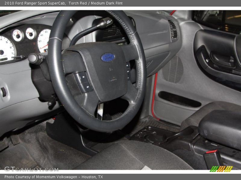 Torch Red / Medium Dark Flint 2010 Ford Ranger Sport SuperCab