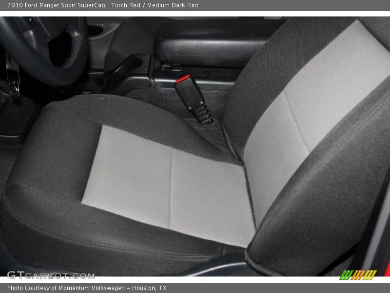 Torch Red / Medium Dark Flint 2010 Ford Ranger Sport SuperCab