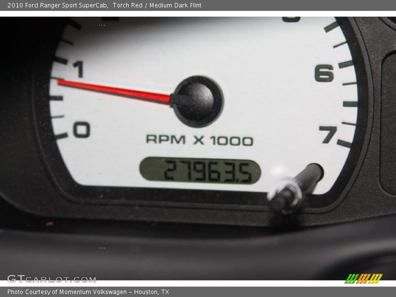 Torch Red / Medium Dark Flint 2010 Ford Ranger Sport SuperCab