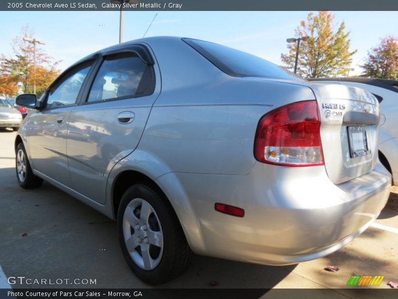 Galaxy Silver Metallic / Gray 2005 Chevrolet Aveo LS Sedan