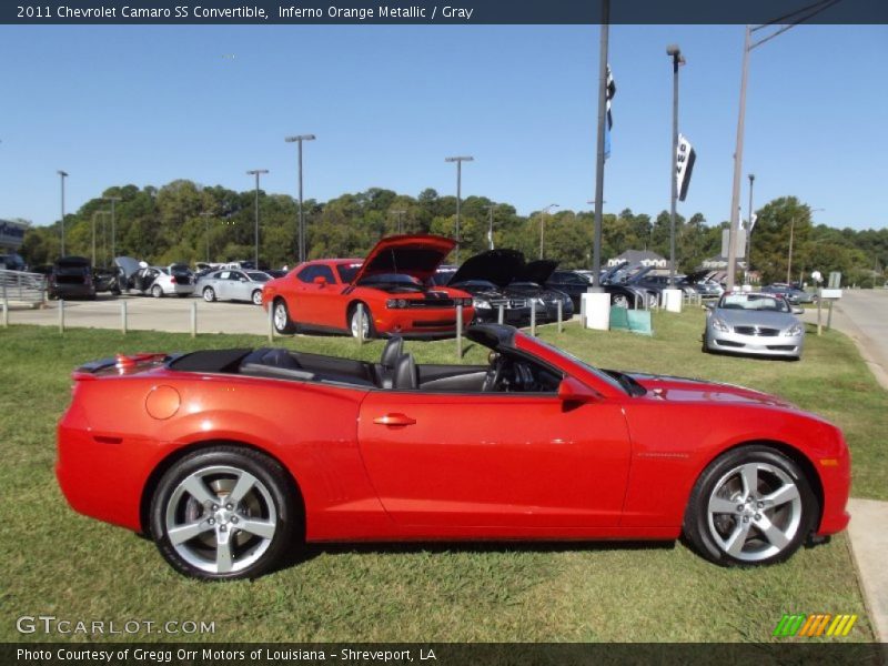  2011 Camaro SS Convertible Inferno Orange Metallic