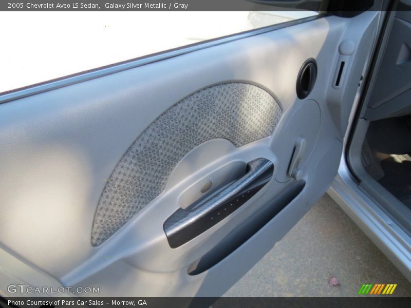 Galaxy Silver Metallic / Gray 2005 Chevrolet Aveo LS Sedan