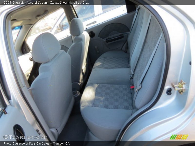 Rear Seat of 2005 Aveo LS Sedan