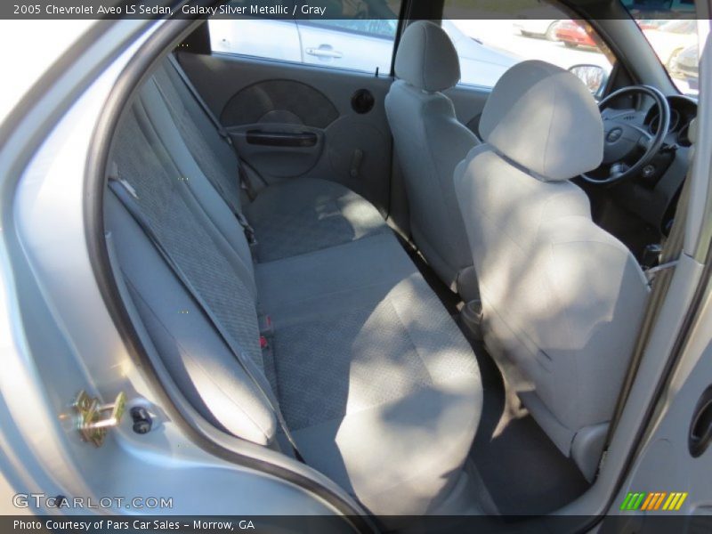 Galaxy Silver Metallic / Gray 2005 Chevrolet Aveo LS Sedan