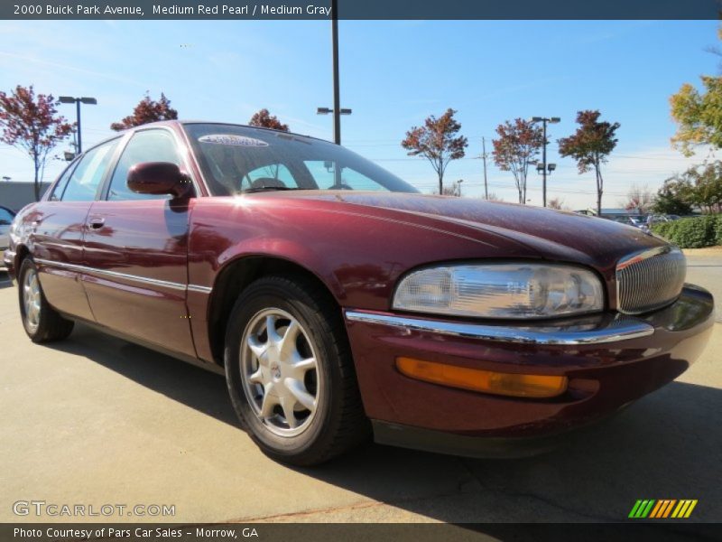 Medium Red Pearl / Medium Gray 2000 Buick Park Avenue