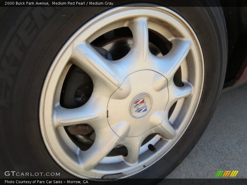 Medium Red Pearl / Medium Gray 2000 Buick Park Avenue