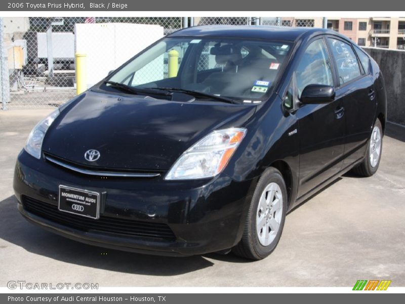 Black / Beige 2006 Toyota Prius Hybrid