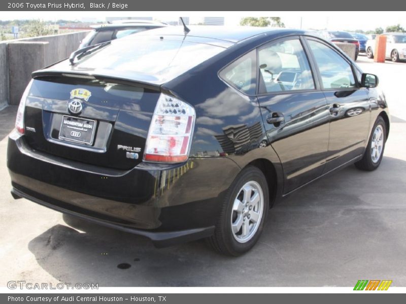 Black / Beige 2006 Toyota Prius Hybrid