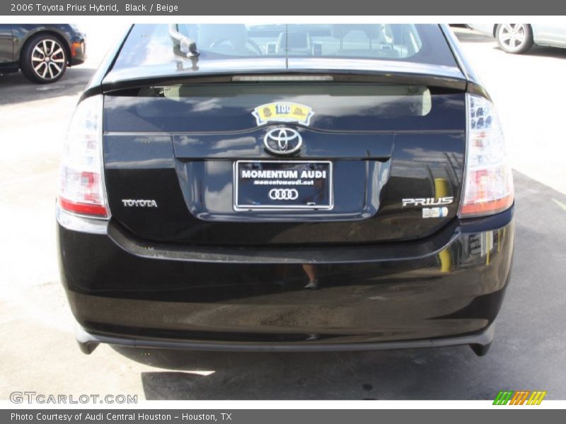 Black / Beige 2006 Toyota Prius Hybrid