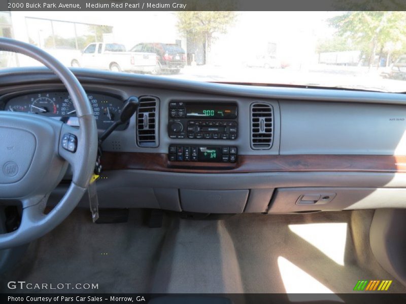 Medium Red Pearl / Medium Gray 2000 Buick Park Avenue