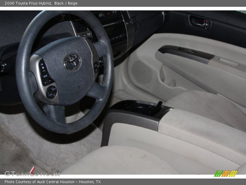Black / Beige 2006 Toyota Prius Hybrid