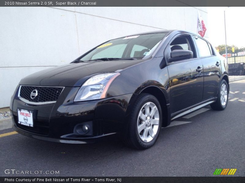 Super Black / Charcoal 2010 Nissan Sentra 2.0 SR
