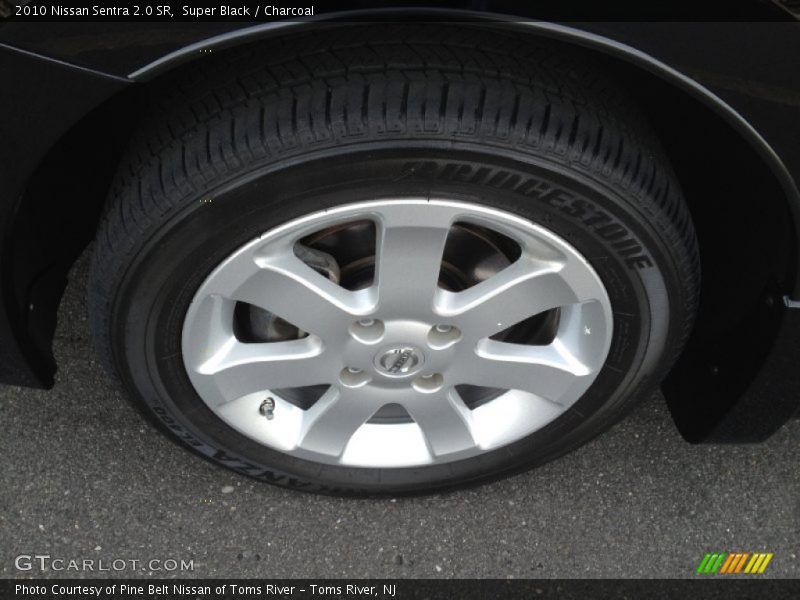 Super Black / Charcoal 2010 Nissan Sentra 2.0 SR