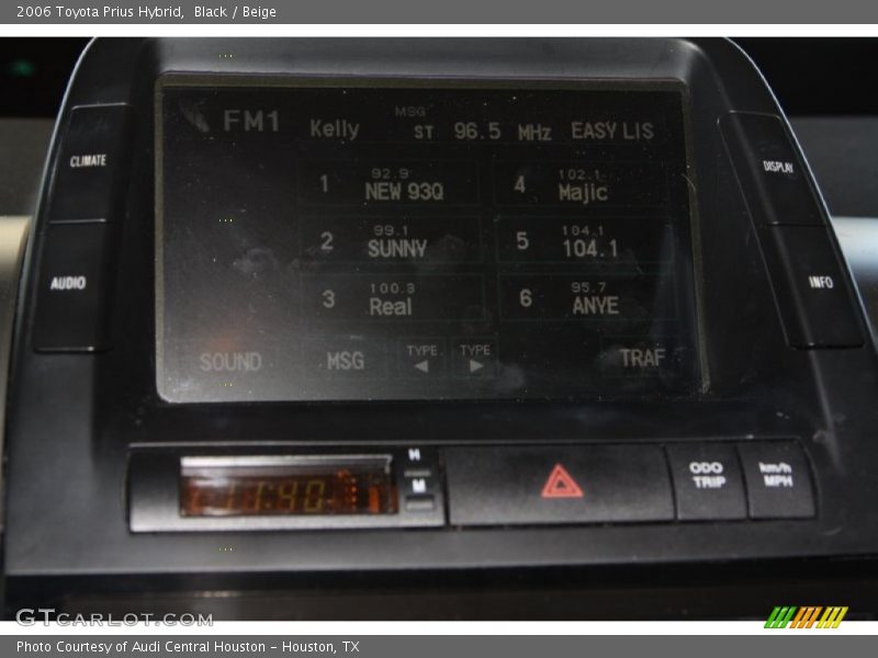 Black / Beige 2006 Toyota Prius Hybrid