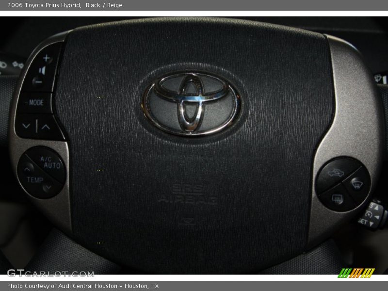 Black / Beige 2006 Toyota Prius Hybrid