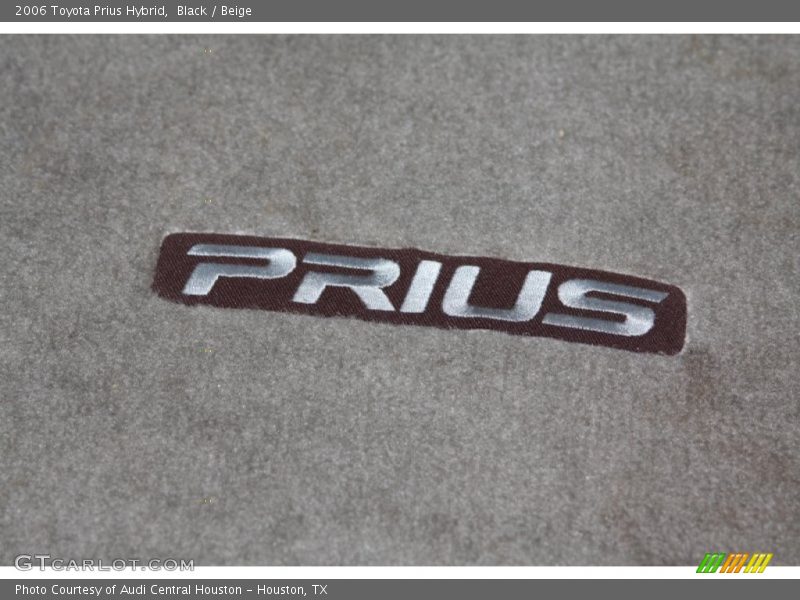 Black / Beige 2006 Toyota Prius Hybrid