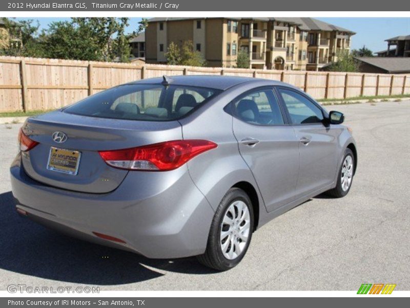 Titanium Gray Metallic / Gray 2012 Hyundai Elantra GLS