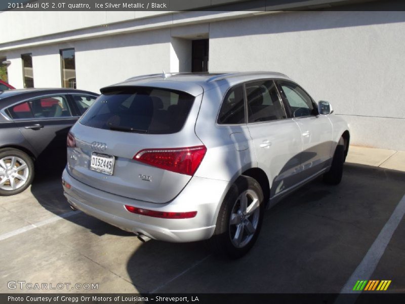 Ice Silver Metallic / Black 2011 Audi Q5 2.0T quattro