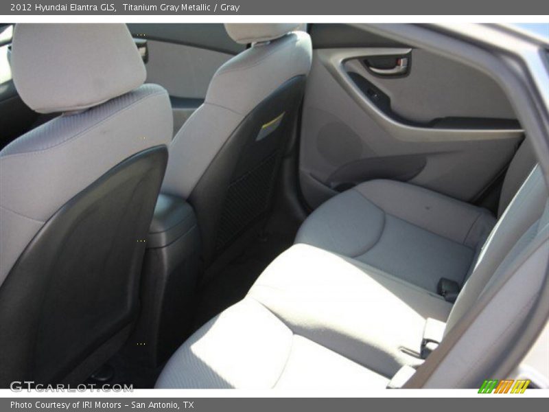 Titanium Gray Metallic / Gray 2012 Hyundai Elantra GLS