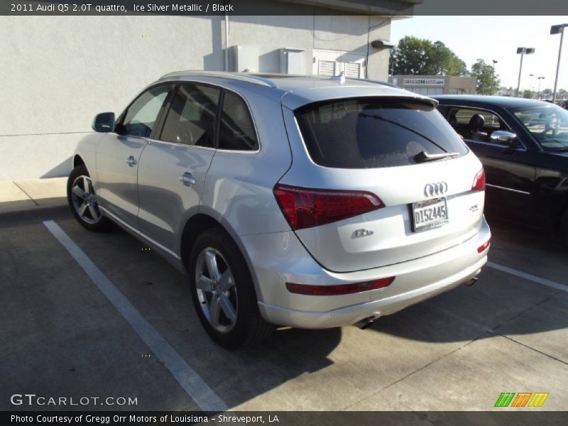 Ice Silver Metallic / Black 2011 Audi Q5 2.0T quattro