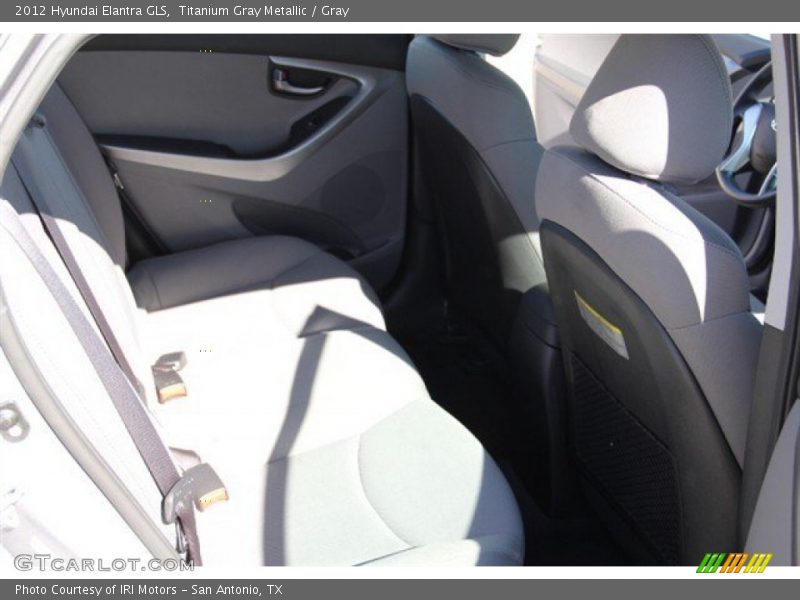 Titanium Gray Metallic / Gray 2012 Hyundai Elantra GLS