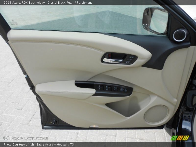 Crystal Black Pearl / Parchment 2013 Acura RDX Technology