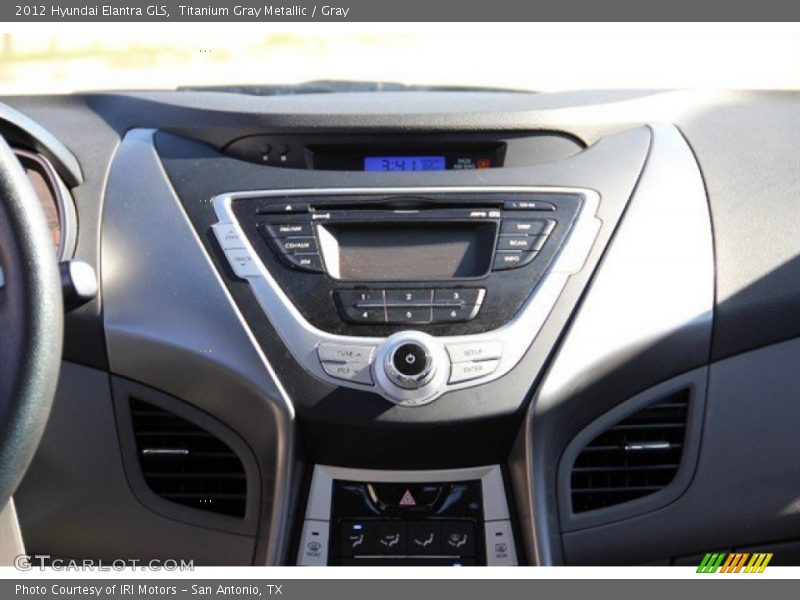 Titanium Gray Metallic / Gray 2012 Hyundai Elantra GLS