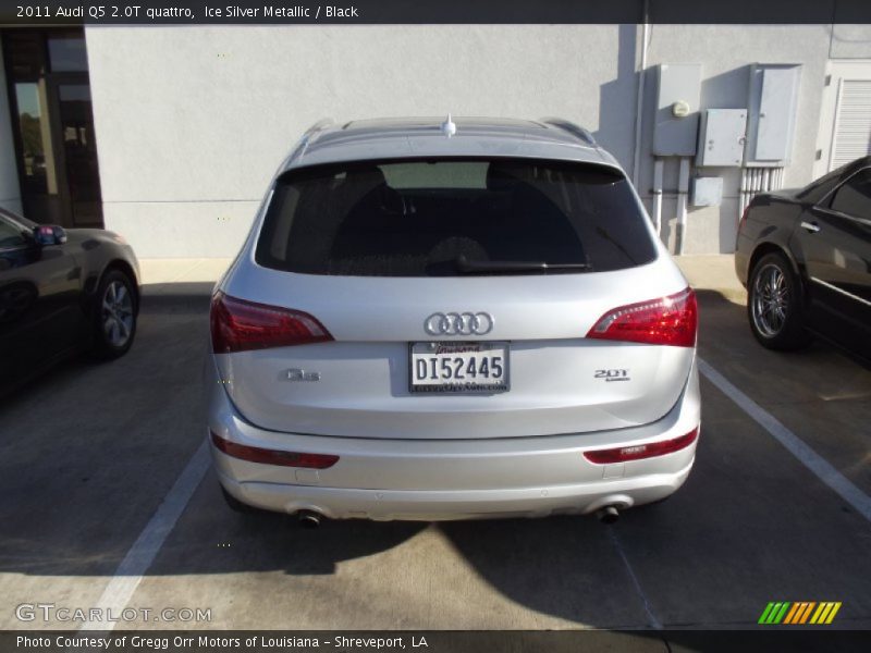 Ice Silver Metallic / Black 2011 Audi Q5 2.0T quattro