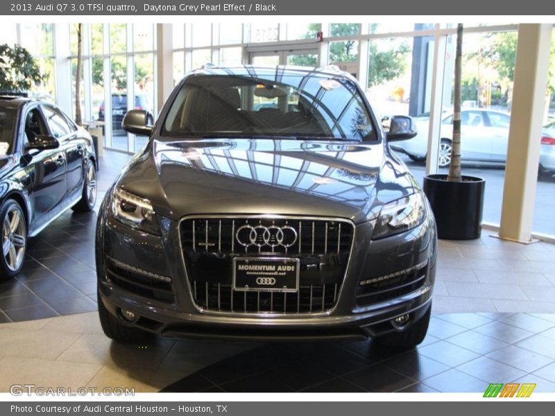 Daytona Grey Pearl Effect / Black 2013 Audi Q7 3.0 TFSI quattro
