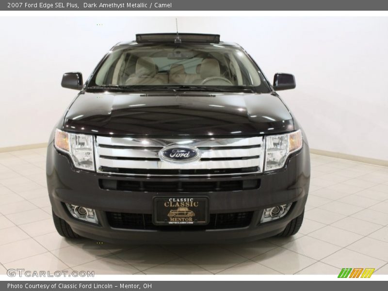 Dark Amethyst Metallic / Camel 2007 Ford Edge SEL Plus