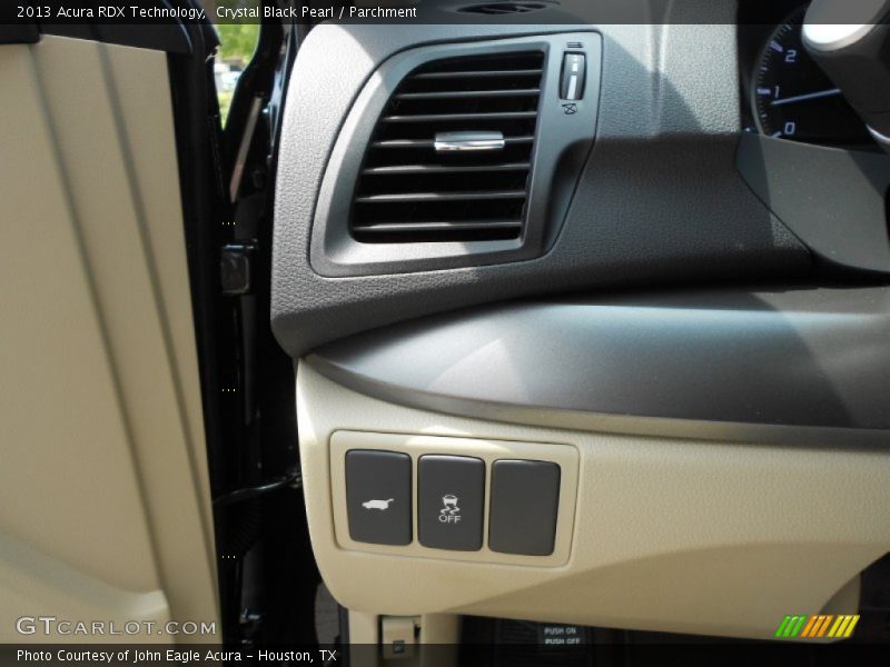 Crystal Black Pearl / Parchment 2013 Acura RDX Technology