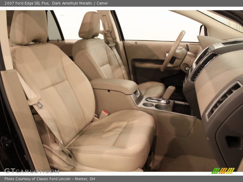 Dark Amethyst Metallic / Camel 2007 Ford Edge SEL Plus